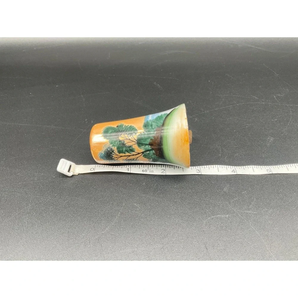 Vintage Noritake Japan Salt Shaker 2″ Tree Landscape Ceramic Made in Japan‎ Rare